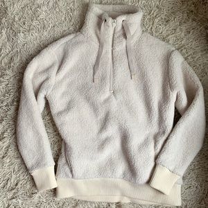 Athleta Sherpa Quarter Zip